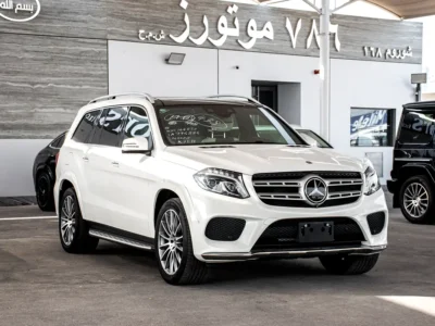 2018 Mercedes-Benz GLS-Class GLS 550 8 Cylinders Petrol Engine White Beige SUV Automatic