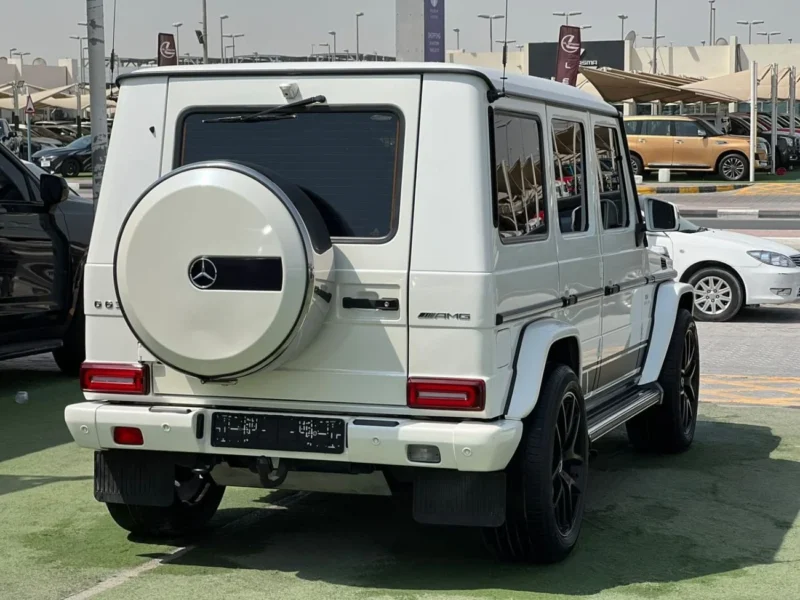 2014 MERCEDES-BENZ G 63 AMG Standard 5.5L TWIN TURBO V8 Petrol Engine White Red SUV