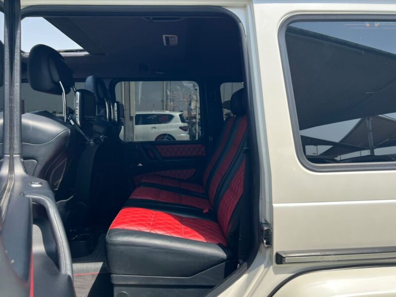 2014 MERCEDES-BENZ G 63 AMG Standard 5.5L TWIN TURBO V8 Petrol Engine White Red SUV
