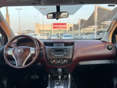 2020 Nissan Navara 4X2 Automatic 2.5 Litres 4 Cylinders Petrol Engine White Red Pickup Truck