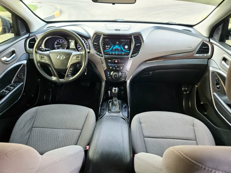 2018 Hyundai Santa Fe Comfort 4 Cylinders Petrol Engine Silver Grey SUV American Specs