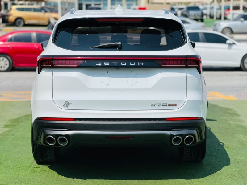 2025 Jetour X70 Plus 1.6L 4 Cylinders Petrol Engine White Red SUV GCC Specs Full Options
