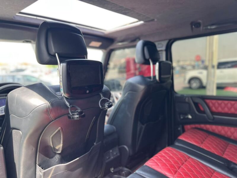 2014 MERCEDES-BENZ G 63 AMG Standard 5.5L TWIN TURBO V8 Petrol Engine White Red SUV