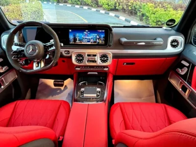 2027 Mercedes-Benz G 63 AMG STANDARD 4.0L V8 Biturbo Petrol Engine Green Red SUV