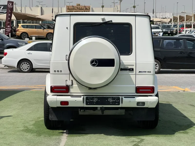 2014 MERCEDES-BENZ G 63 AMG Standard 5.5L TWIN TURBO V8 Petrol Engine White Red SUV