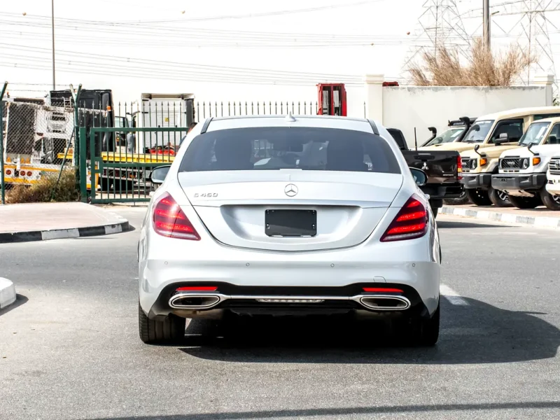 2018 Mercedes-Benz S-Class S 450 6 Cylinders Petrol Engine Silver Black Sedan Automatic
