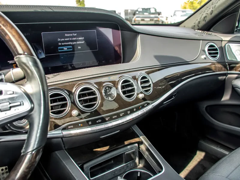 2018 Mercedes-Benz S-Class S 450 6 Cylinders Petrol Engine Silver Black Sedan Automatic