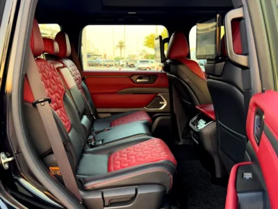 2025 Nissan Patrol LE Platinum 6 Cylinders Petrol Engine Black Red SUV GCC Specifications
