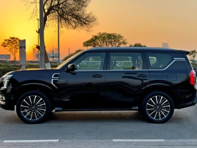 2025 Nissan Patrol LE Platinum 6 Cylinders Petrol Engine Black Red SUV GCC Specifications