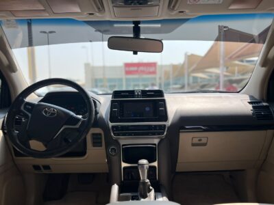 2022 Toyota Prado EXR 4.0 Litres V6 Petrol Engine White Beige SUV GCC Specs Automatic