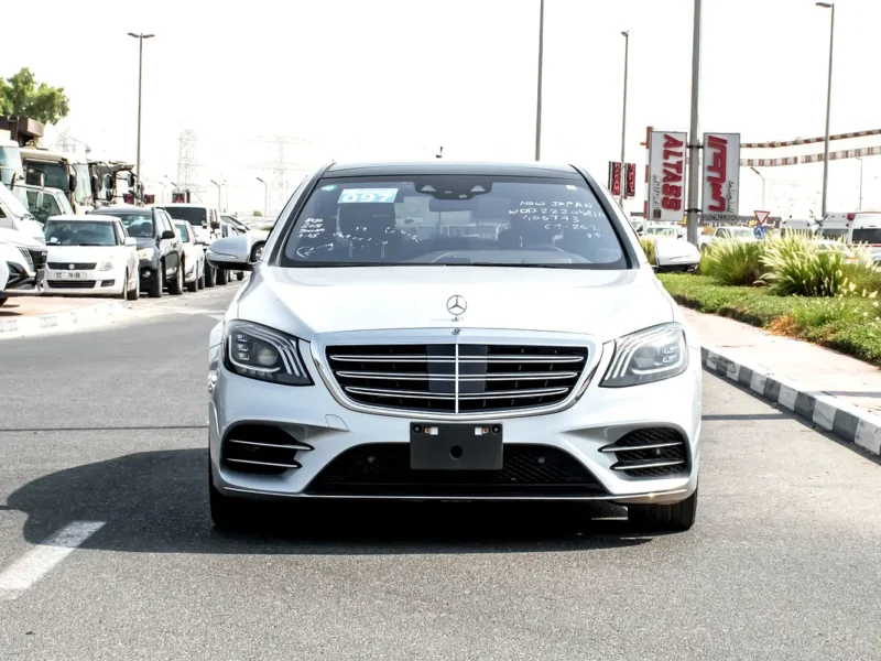 2018 Mercedes-Benz S-Class S 450 6 Cylinders Petrol Engine Silver Black Sedan Automatic