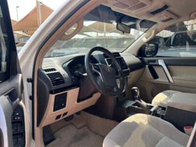 2022 Toyota Prado EXR 4.0 Litres V6 Petrol Engine White Beige SUV GCC Specs Automatic