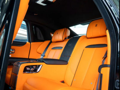 2026 Rolls-Royce Ghost Black Badge Twin-Turbocharged V12 Engine Black Orange Sedan GCC