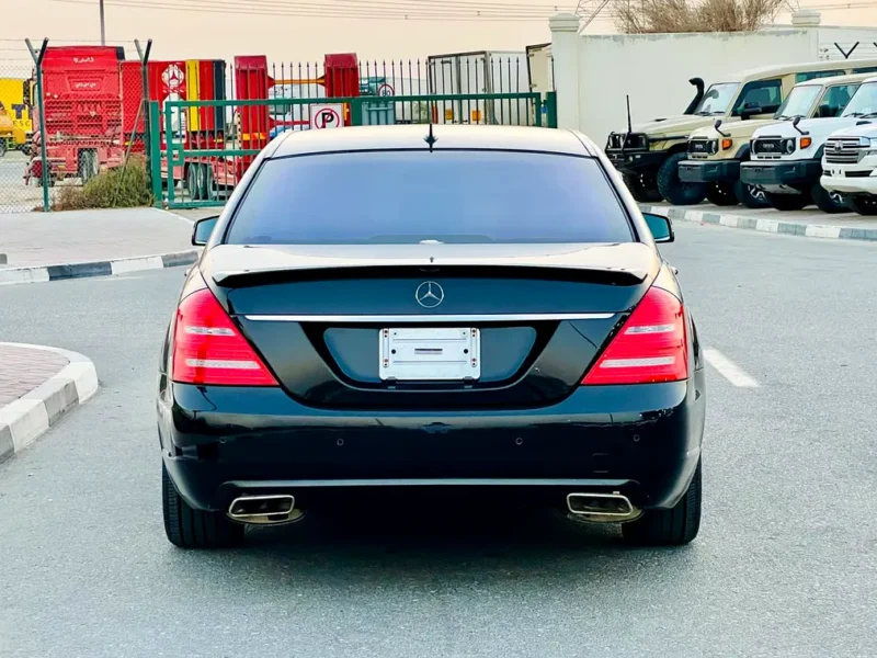 2009 Mercedes-Benz S-Class S 550 8 Cylinders Petrol Engine Black Sedan Japanese Specs