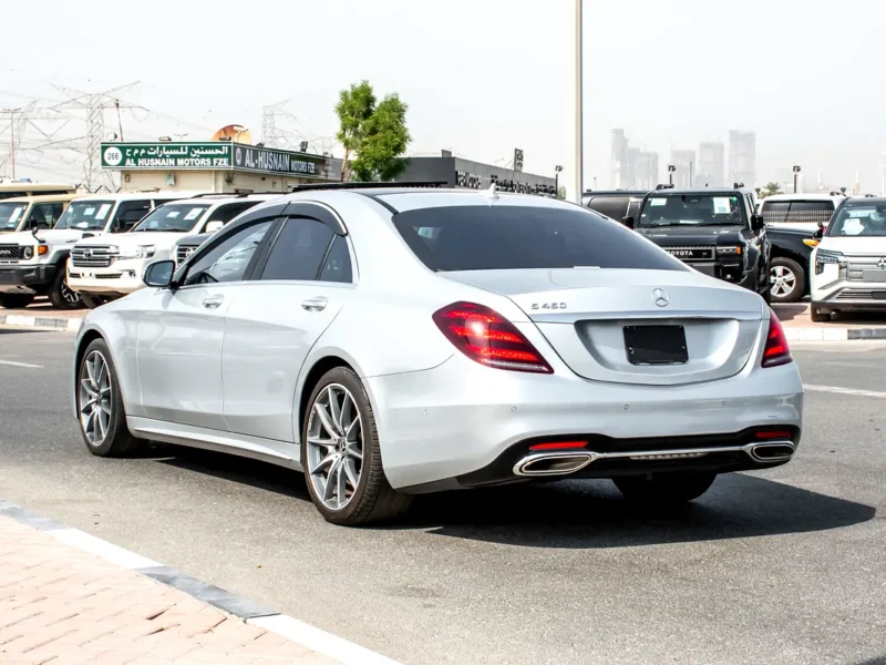 2018 Mercedes-Benz S-Class S 450 6 Cylinders Petrol Engine Silver Black Sedan Automatic
