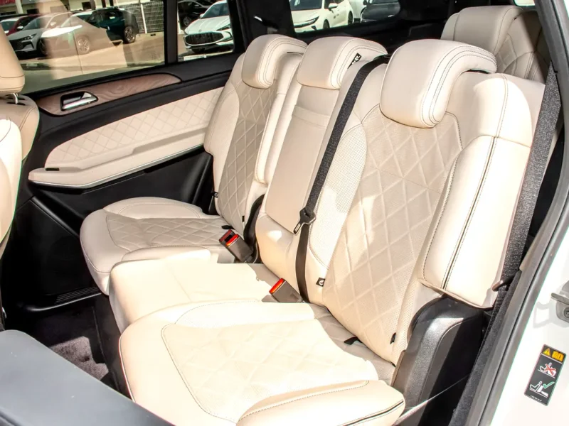 2018 Mercedes-Benz GLS-Class GLS 550 V8 Biturbo Petrol Engine White Beige SUV Automatic