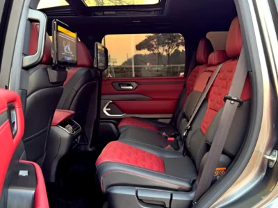 2025 Nissan Patrol LE Platinum City 6 Cylinders Petrol Engine Grey Red SUV GCC Specifications