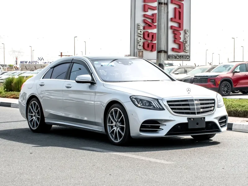 2018 Mercedes-Benz S-Class S 450 6 Cylinders Petrol Engine Silver Black Sedan Automatic