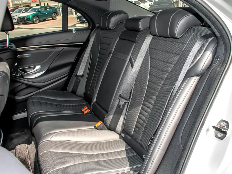 2018 Mercedes-Benz S-Class S 450 6 Cylinders Petrol Engine Silver Black Sedan Automatic