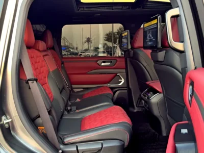 2025 Nissan Patrol LE Platinum City 6 Cylinders Petrol Engine Grey Red SUV GCC Specifications