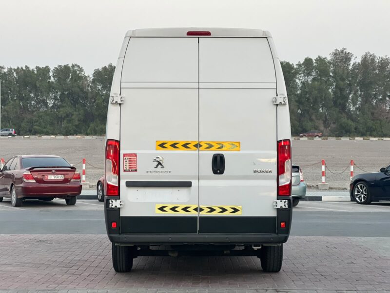 2023 Peugeot Boxer Long Manual 2.2 Litres 4 Cylinders Diesel Engine White Black Van GCC