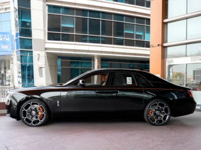 2026 Rolls-Royce Ghost Black Badge Twin-Turbocharged V12 Engine Black Orange Sedan GCC