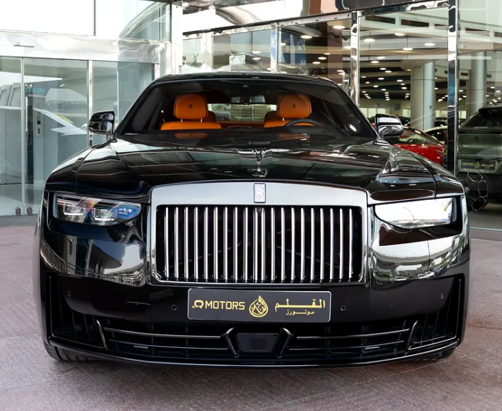 2026 Rolls-Royce Ghost Black Badge Twin-Turbocharged V12 Engine Black Orange Sedan GCC